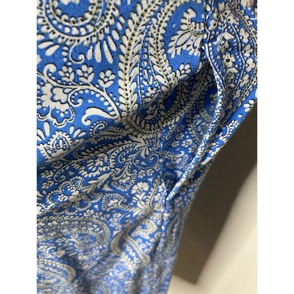 J. Jill Size S Tall A-Line T-Shirt Dress Pockets ST Short Sleeve Summer Cotton - Picture 5 of 11